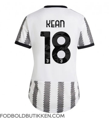 Juventus Moise Kean #18 Hjemmebanetrøje Dame 2022-23 Kortærmet